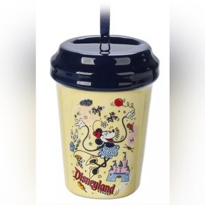 Minnie Mouse Starbucks Cup Ornament – Disneyland